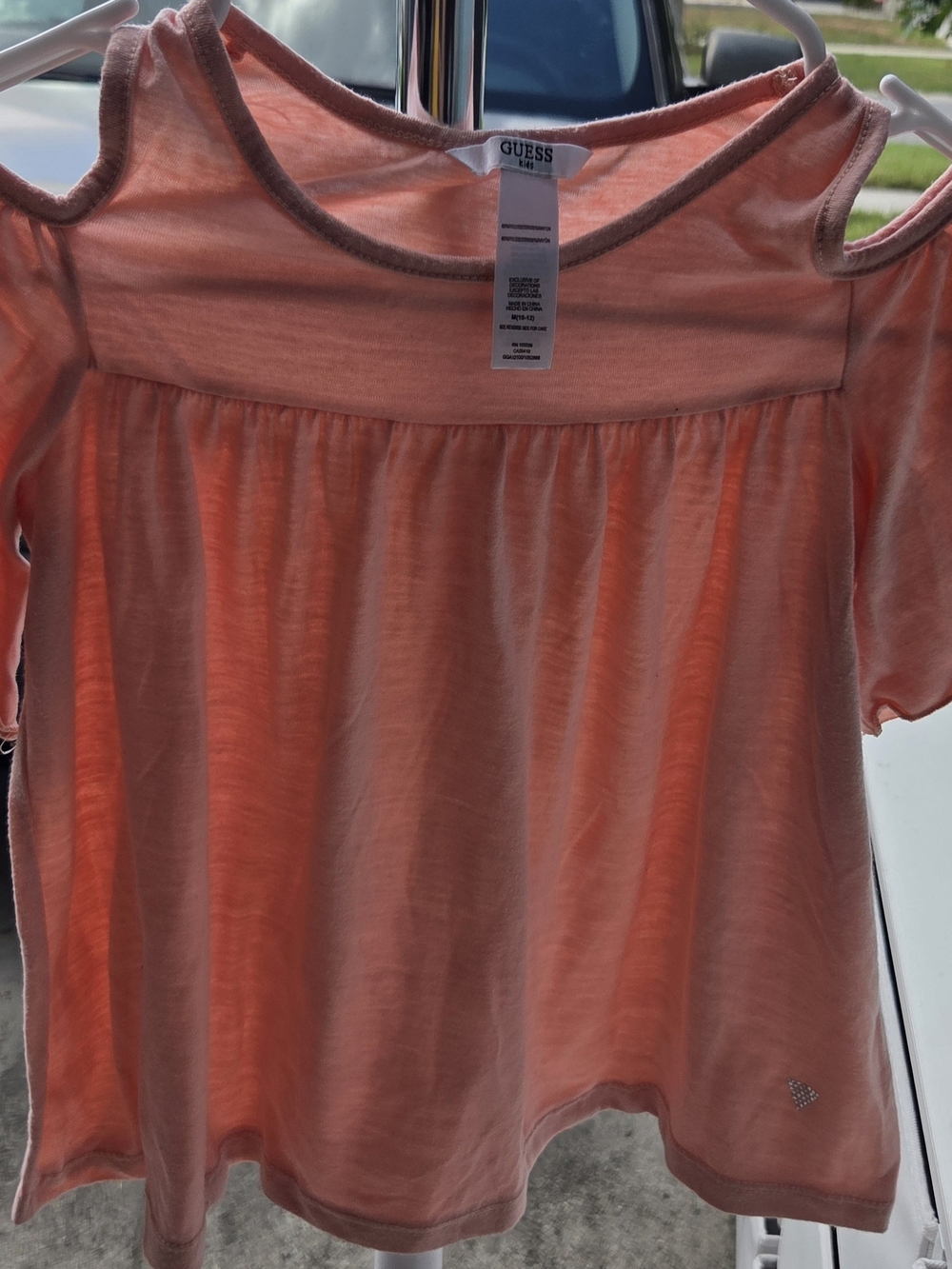 GUESS Coral Cold-Shoulder Tunic